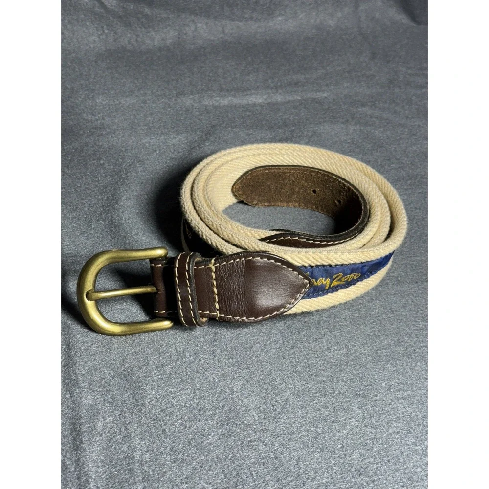 2000 Sydney‎ Olympic Games Belt Lines Socog Size 44 Rope Belt Leather